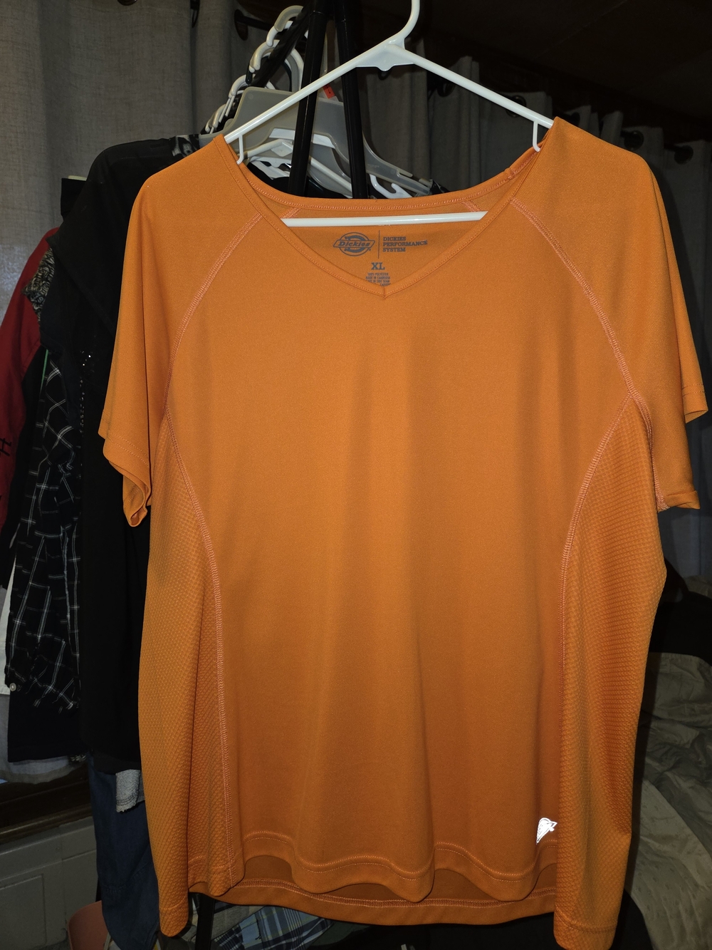 Dickies Men's Performance Short-Sleeve Tee — Orange